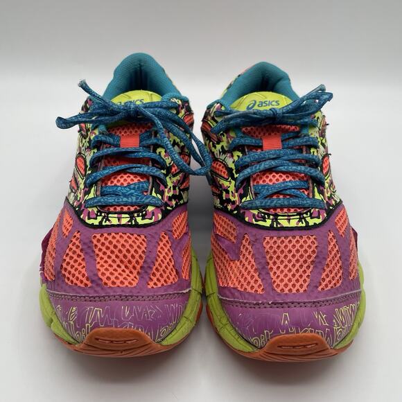 Asics Girl Kids Gel-Noosa Tri 10 GS Running Shoes Colorful C523N Size 6 - Picture 1 of 8